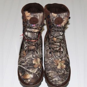 Men’s Camouflage Rocky Stalker Hunting Boots size 11.5